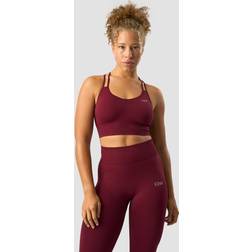 ICANIWILL Define Seamless Sports Bra-Burgundy-XL