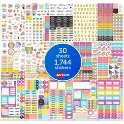 Avery Planner Sticker Variety