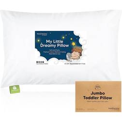 Keababies Jumbo Toddler Pillow In Soft White X
