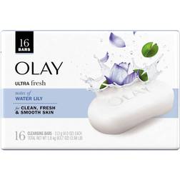 Olay Ultra Fresh Cleansing Bar Soap Water Lily 16-pack