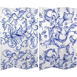 Oriental Furniture Filigree 3 Panel Room Divider 47.2x71"