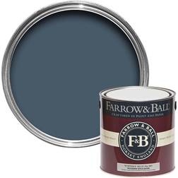 Farrow & Ball Modern Stiffkey Deckenfarbe, Wandfarbe Blau 2.5L