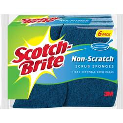 Scotch-Brite Zero Scratch Non-Scratch Scrub Sponges 6-pack