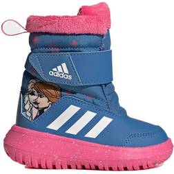 Adidas Infant X Disney Winterplay Frozen Boots - Focus Blue/Cloud White/Pulse Magenta