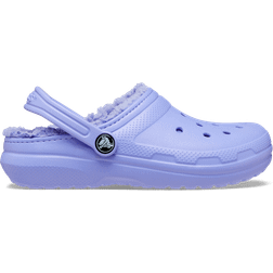 Crocs Kid's Classic Lined Clog - Digital Violet