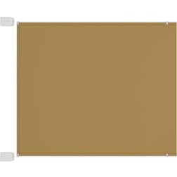 vidaXL beige, 140 360 Vertical Awning Balcony