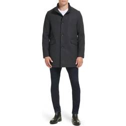 Kenneth Cole Men's Heavyweight Button Car Coat