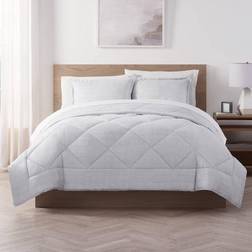 Serta Supersoft Bedspread Gray (228.6x172.7)