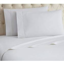 Micro Flannel Solid King Set In Bed Sheet White