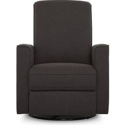Evolur Harlow Deluxe Glider In Charcoal Charcoal Glider