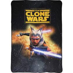 Star Wars 817133 Clone Ahsoka Fierce Blanket Blankets