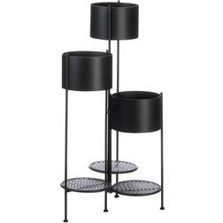 Zingz & Thingz 3Ft Barrel Bucket 3-Tier Plant Stand