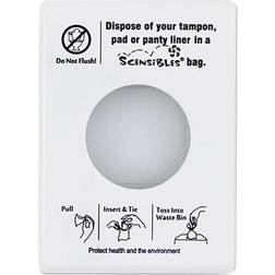 HOSPECO Scensibles Personal Disposal Bag Dispenser, Plastic, HOSSDW