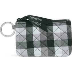 Vera Bradley Women s Recycled Cotton Zip ID Case Kingbird Plaid