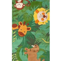 Nuloom King Of The Jungle Playmat Green Green
