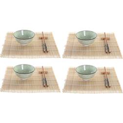 Dkd Home Decor Oriental Sushi Set Kjøkkenutstyr 16st