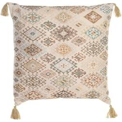 Dkd Home Decor - Komplettes Dekokissen Beige (60x60cm)