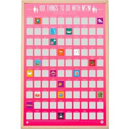Gift Republic 100 Things To Do With Mom Multicolour Poster 18.1x23.2"