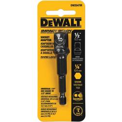 Dewalt 1/4" to 3/8" IMPACT READY Socket Adaptor 0.25" 0.50"