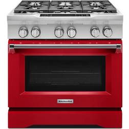 KitchenAid 36'' 6-Burner Red