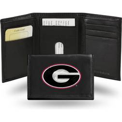 NCAA Rico Industries Embroidered Leather Trifold Wallet, Georgia Bulldogs