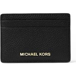 Michael Kors Pebbled Leather Card Case - Black