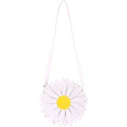 Flowery Purse - White/Yellow One-Size