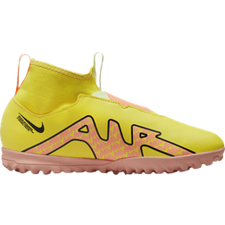 Nike Jr. Air Zoom Mercurial Superfly 9 Academy TF - Yellow Strike/Volt Ice/Coconut Milk/Sunset Glow