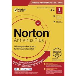 Symantec Norton Antivirus Plus 2 GB Cloud-Backup 1 User 1 Jahr