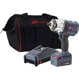 Ingersoll-Rand 1/2" Drive 20 Volt Pistol Grip Cordless Impact Wrench & Ratchet 0 to 1,900 RPM, 0 to 2,450 BPM, 1,500 Ft/Lb Torque, 1 Lithium-Ion