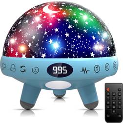 Baby Night Light and Sound Machine Star Projector Night Light Infant Toddler Sleep Soother