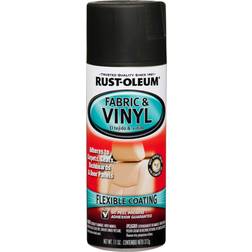 Rust-Oleum 248919 Automotive Enamel Fabric & Vinyl Spray Wood Paint Black