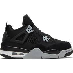 Nike Air Jordan 4 Retro SE GS - Black/White/Fire Red/Light Steel Grey