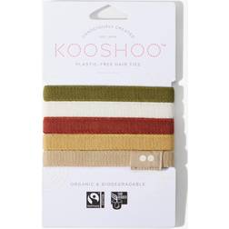 Kooshoo Organic Plastic-Free Hair Ties Classics