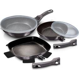 URBN-CHEF Carbon 5Pc Non Stick Aluminum Set