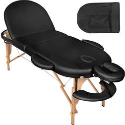 tectake Massage table Sawsan black