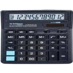 Donau calculator TECH office calculator, 12-digit. display, dim. 199x153x31 mm, black