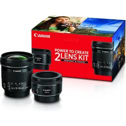 Canon Portrait and Travel 2 Lens Kit EF 50mm + EF-S 10-18mm