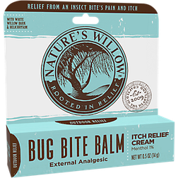 Nature's Willow Bug Bite Balm Itch Relief Cream