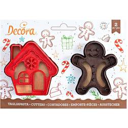 Decora GINGERGREAD Man & House Utstikker