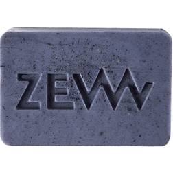 Zew For Men Natural Shaving Soap With Activated Carbon 85ml- For Effective & Comfortable Shaving, Natural Shaving Soap With Charcoal