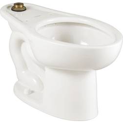 American Standard Toilet Bowl, 1.1/1.6 gpf, Flush Valve, Floor Mount, Elongated, White White