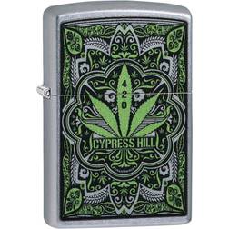 Zippo Cypress Hill Street Chrome Pocket Lighter, One