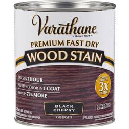 Varathane 262009 Premium Fast Dry Wood Stain, Quart Black