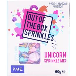 PME Out The Box Sprinkles Unicorn Mix Kakepynt