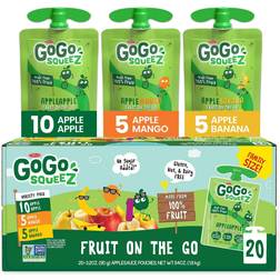 Squeez Fruit On The Go Apple Sauce Variety Pack Mango