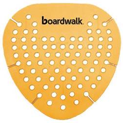 Boardwalk Gem Urinal Screen, Lasts 30 Days, Orange, Mango Fragrance, 12/Box