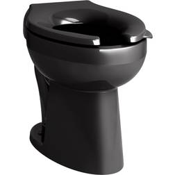 Kohler Highcliff Ultra Collection K-96058-7 Floor Mounted Rear Spud Flushometer Elongated Bowl in