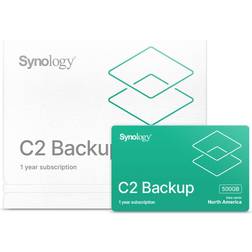 Synology C2-BACKUP500G-1Y-NA C2 Cloud Backup License: 500GB 1 Year