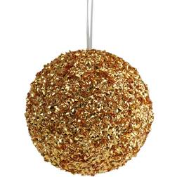 Northlight Gold Glitter Christmas Tree Ornament 6"